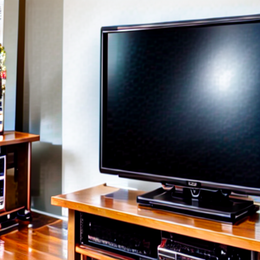 052_A TV sitting on top of a wooden stand..png